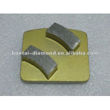 H-Slide placas diamantadas de metal para hormigón y terrazo